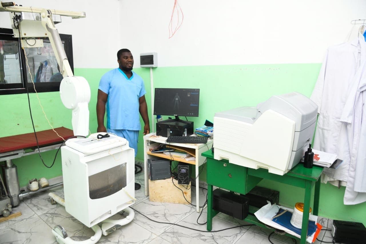 The diagnostic imaging suite at the St Alessandro clinic.